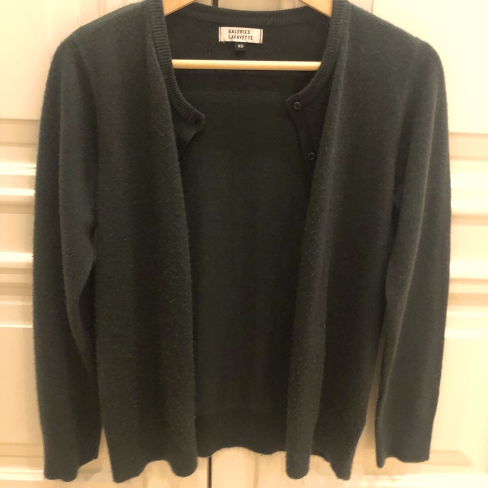 Galeries Lafayette Cardigan Sweater, XS